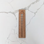 knitting needle gauge ruler 6 inch