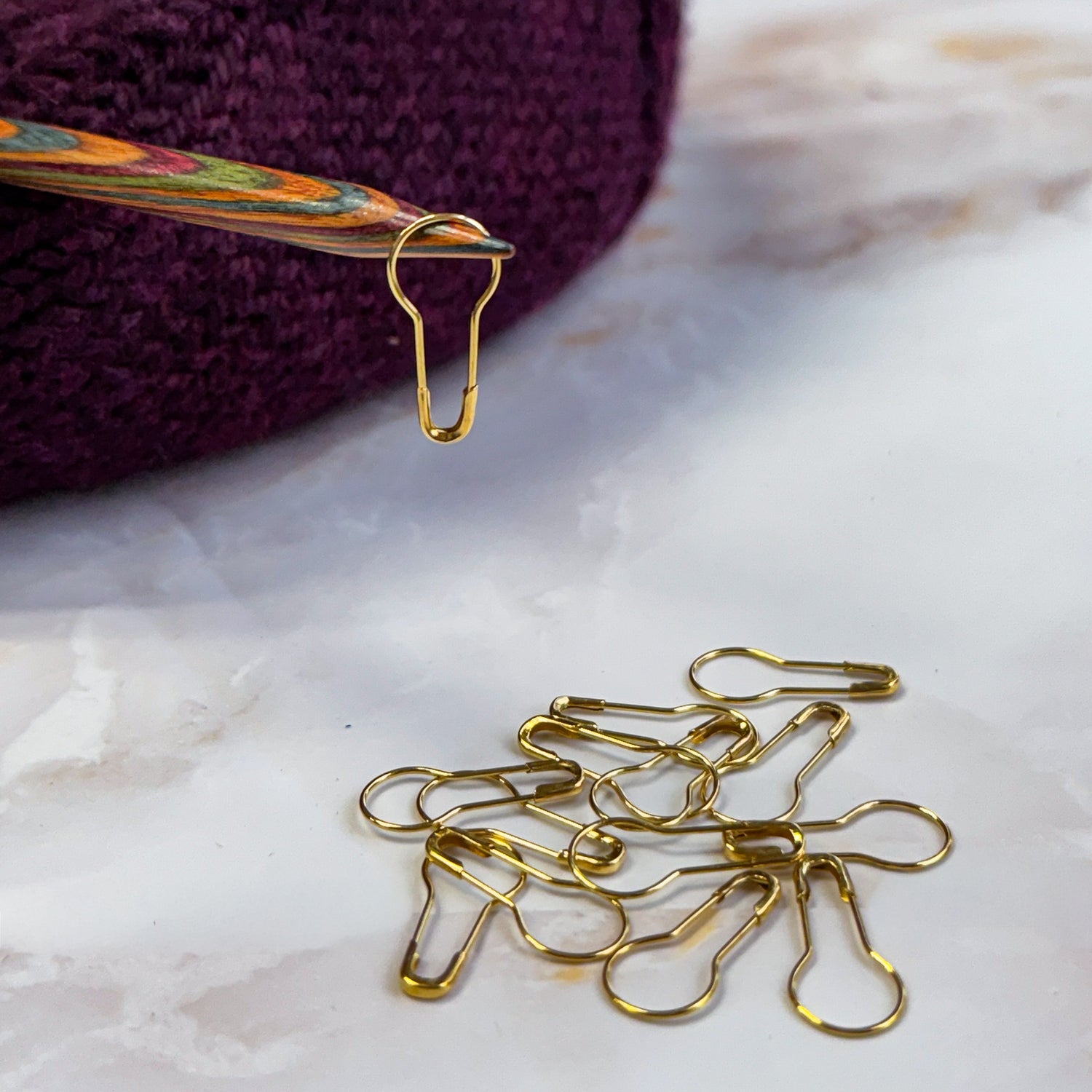 Removable Stitch Markers