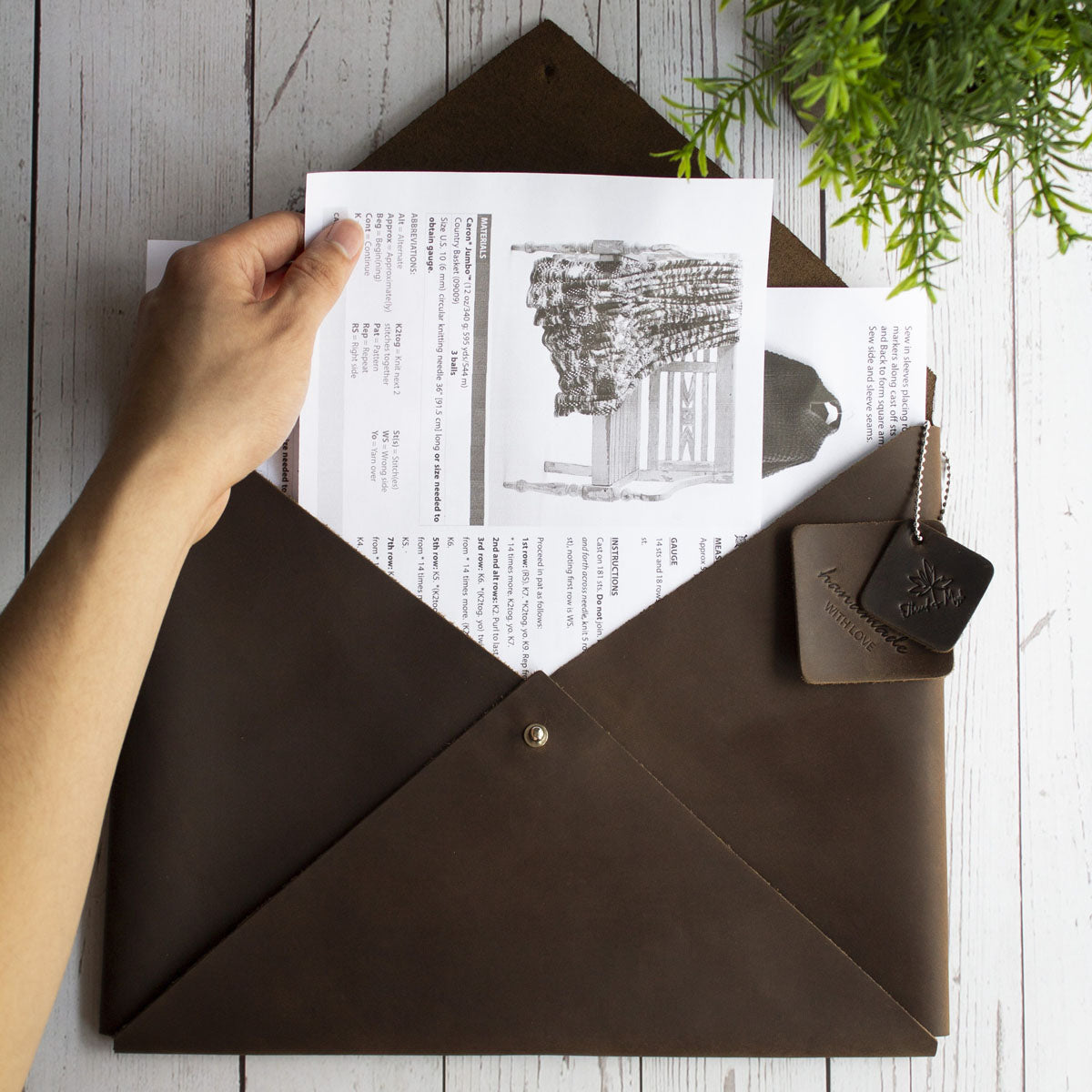 Leather Envelope