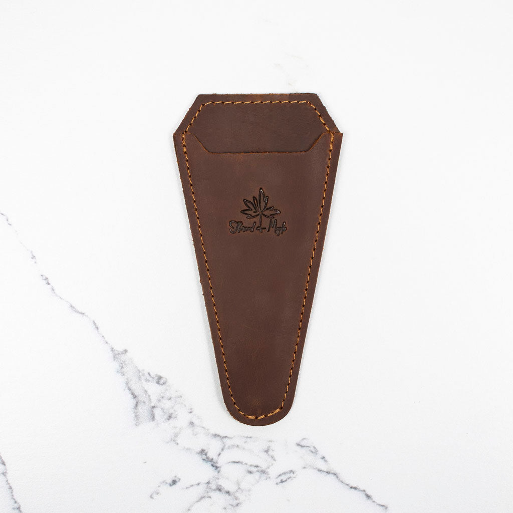 Leather Tall Magnetic Scissors Sheath