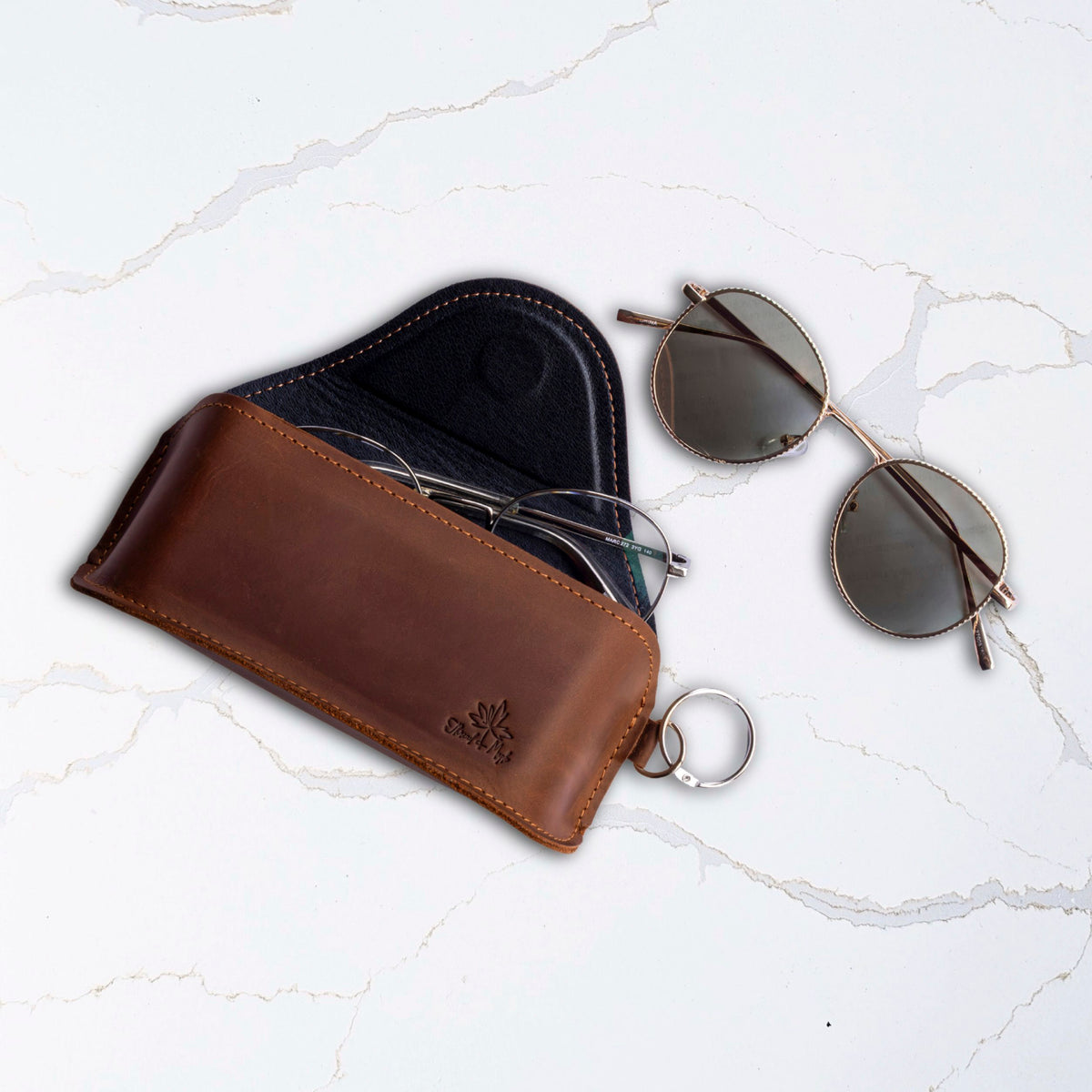 Leather Glasses Case