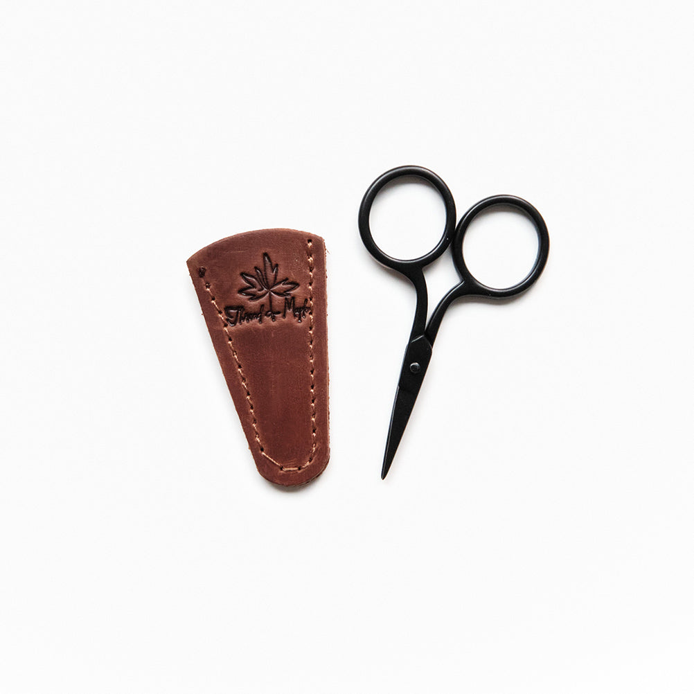 Leather Mini Scissors Sheath