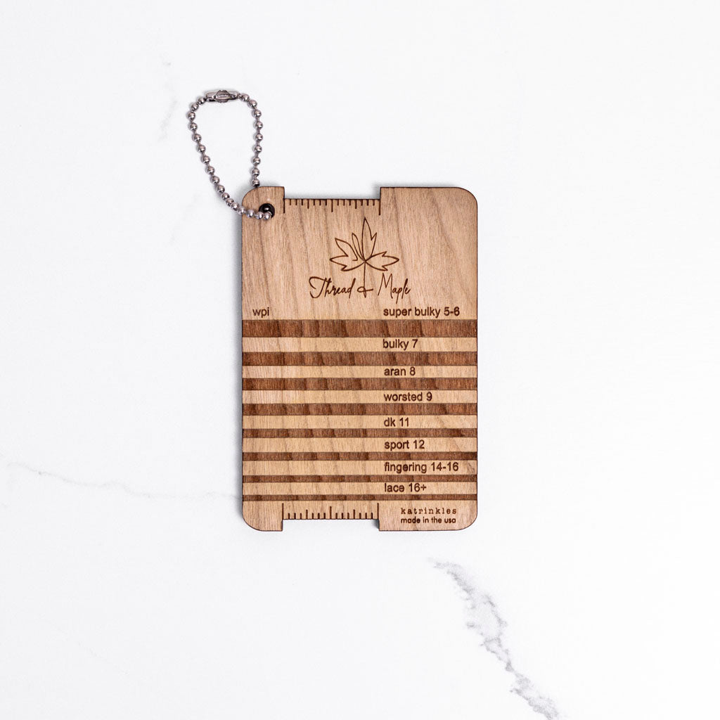 Yarn Weight Measuring Tool